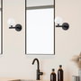 Opviq Domino - 11033 Lámpara de pared Blanco y Negro